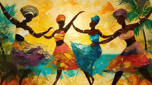 African & Juneteenth No. 24 — downloadable digital art print