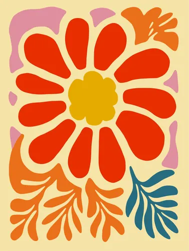 Flower Botanical No. 330 — downloadable digital art print