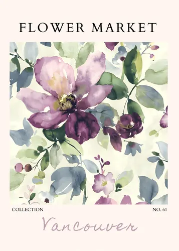 Flower Botanical No. 507 — downloadable digital art print