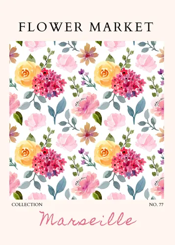 Flower Botanical No. 523 — downloadable digital art print