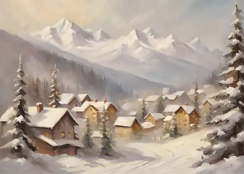 Winters No. 41 — downloadable digital art print