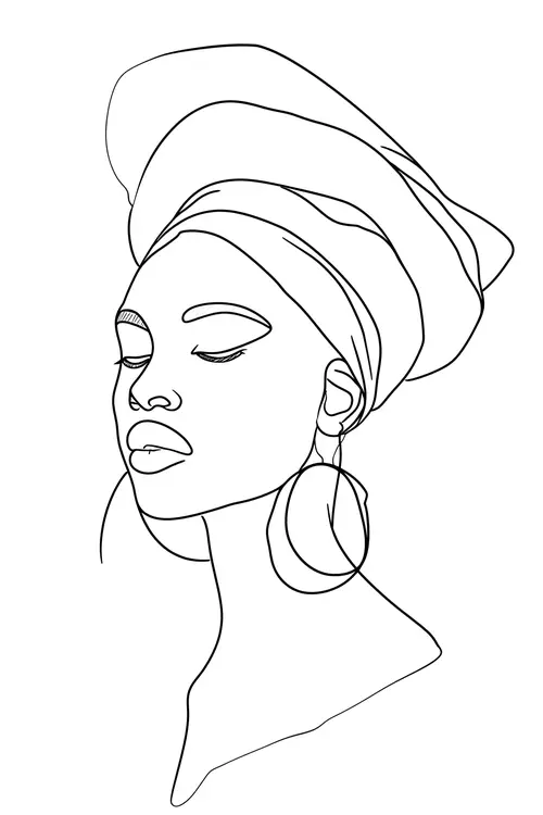 African & Juneteenth No. 11 — downloadable digital art print