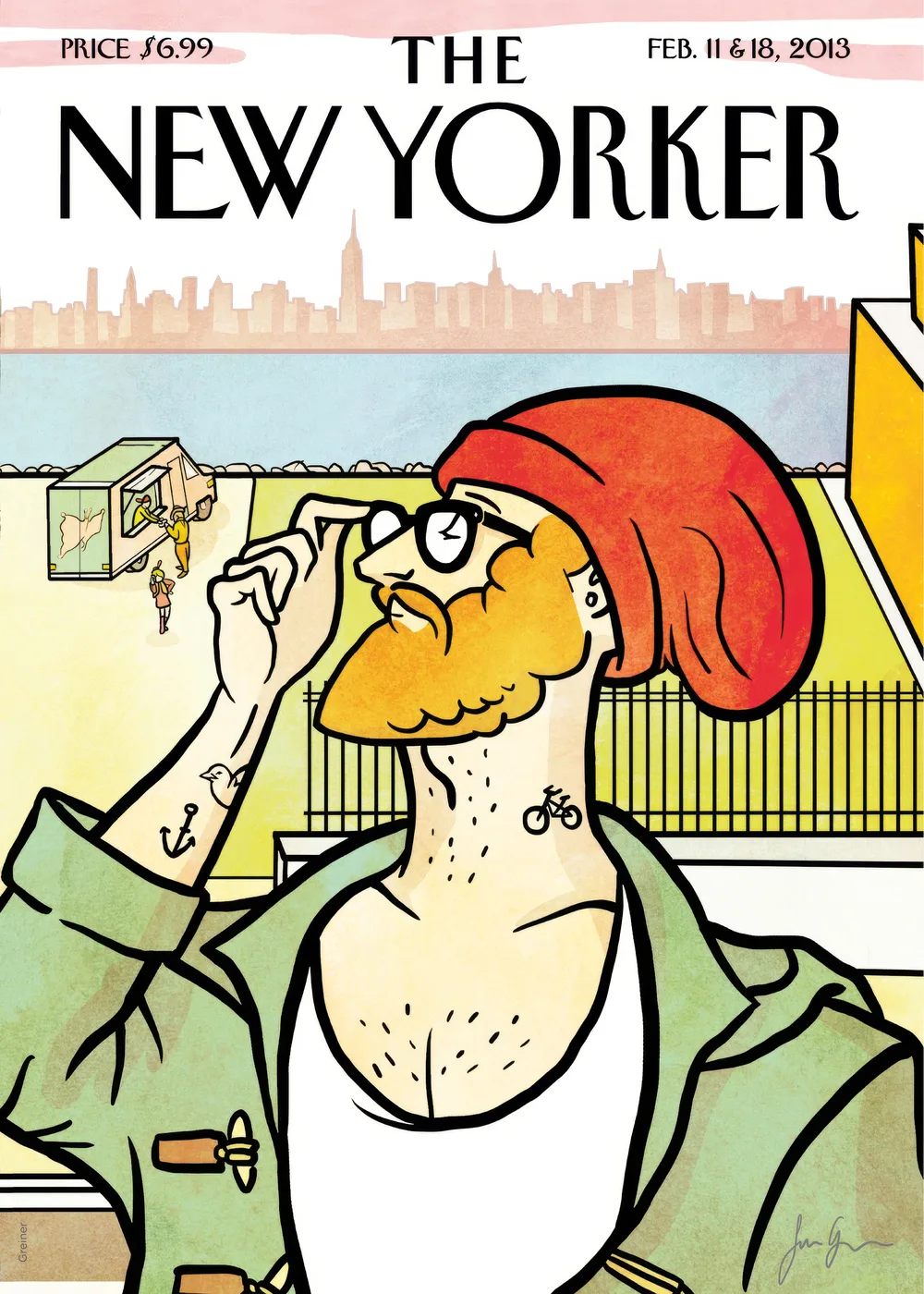 New Yorker Poster No. 130 — downloadable digital art print