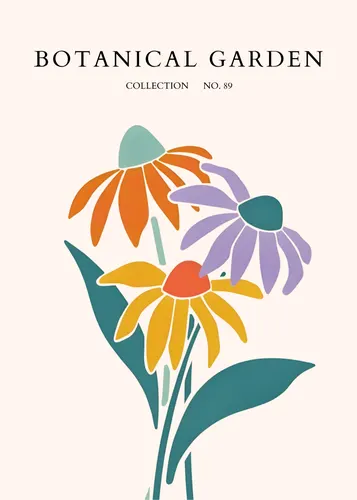 Flower Botanical No. 535 — downloadable digital art print