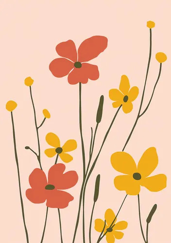 Flower Botanical No. 237 — downloadable digital art print