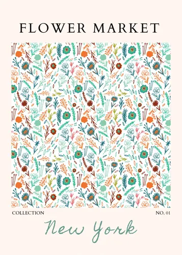 Flower Botanical No. 446 — downloadable digital art print