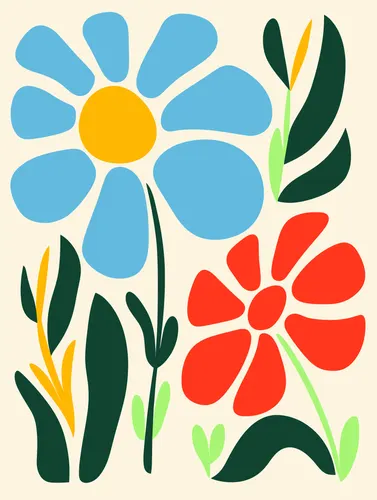 Flower Botanical No. 62 — downloadable digital art print