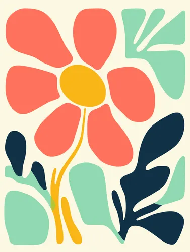 Flower Botanical No. 51 — downloadable digital art print