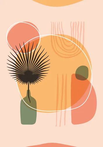 Boho Abstract No. 76 — downloadable digital art print