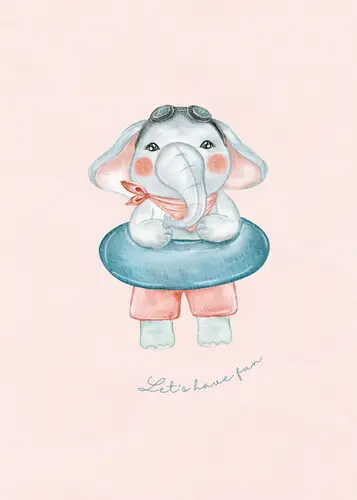 Nursery Vertical No. 42 — downloadable digital art print