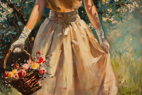 Classic Oil No. 21 — downloadable digital art print