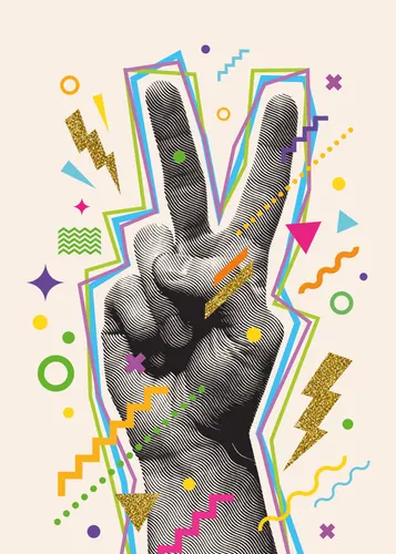 Trendy No. 129 — downloadable digital art print