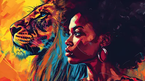 African & Juneteenth No. 25 — downloadable digital art print