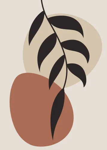 Boho Abstract No. 38 — downloadable digital art print