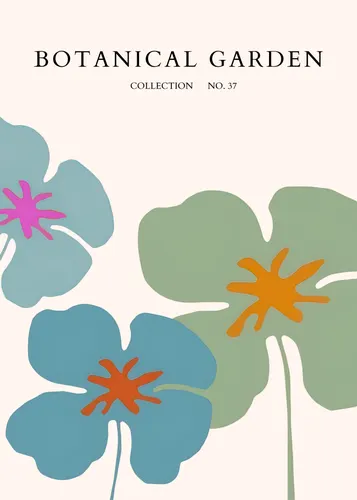 Flower Botanical No. 476 — downloadable digital art print