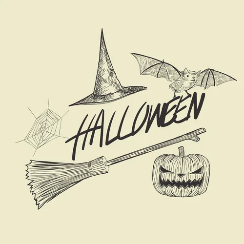 Halloween No. 39 — downloadable digital art print