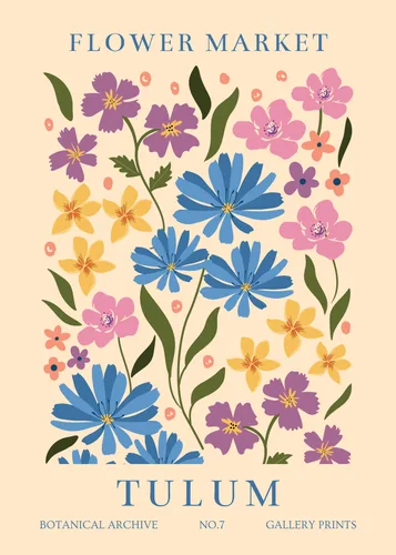 Flower Botanical No. 21 — downloadable digital art print