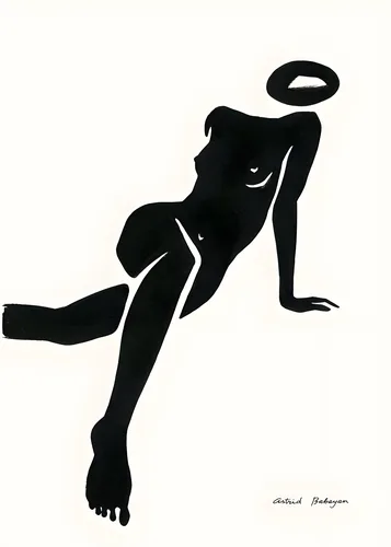 Modern Monochrome No. 6 — downloadable digital art print