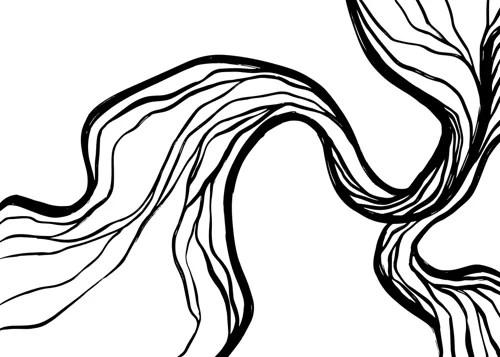 Boho Abstract No. 7 — downloadable digital art print