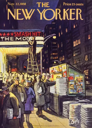 New Yorker Poster No. 132 — downloadable digital art print