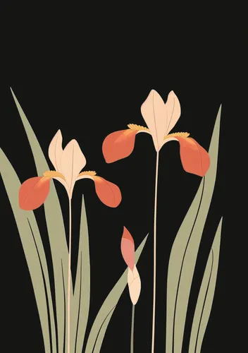 Flower Botanical No. 165 — downloadable digital art print