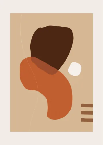 Boho Abstract No. 36 — downloadable digital art print