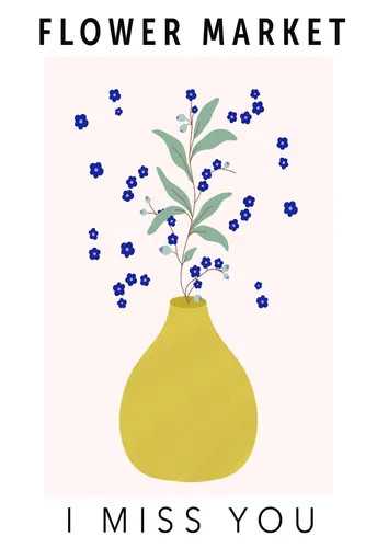 Flower Botanical No. 110 — downloadable digital art print