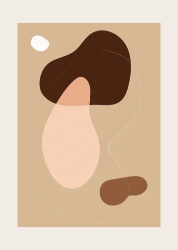 Boho Abstract No. 27 — downloadable digital art print