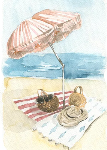 Beach No. 3 — downloadable digital art print