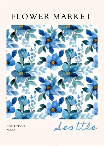 Flower Botanical No. 514 — downloadable digital art print