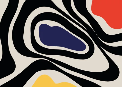 Boho Abstract No. 6 — downloadable digital art print