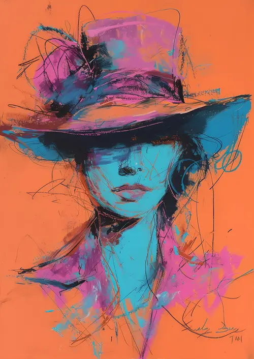 Classic Oil No. 48 — downloadable digital art print