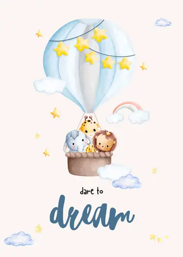 Nursery Vertical No. 09 — downloadable digital art print