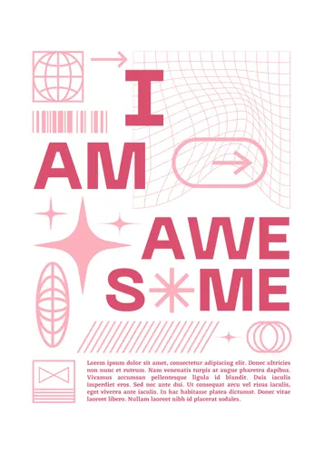 Trendy No. 753 — downloadable digital art print