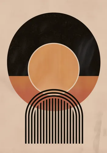 Boho Abstract No. 94 — downloadable digital art print