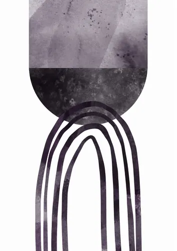 Boho Abstract No. 52 — downloadable digital art print
