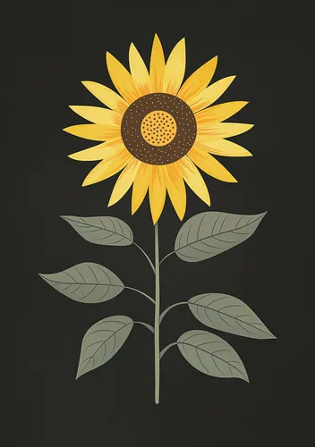 Flower Botanical No. 241 — downloadable digital art print