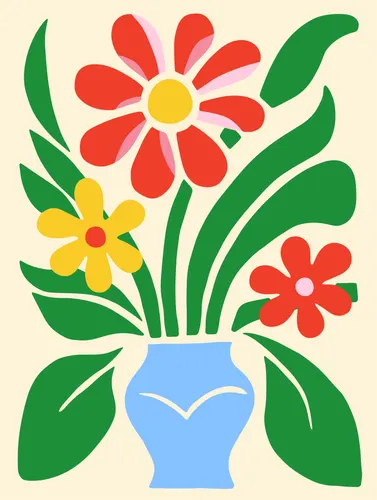 Flower Botanical No. 332 — downloadable digital art print