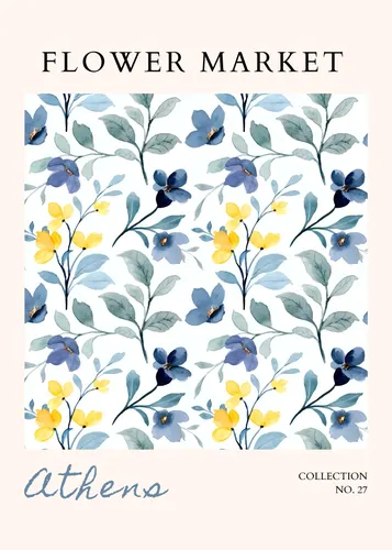 Flower Botanical No. 465 — downloadable digital art print