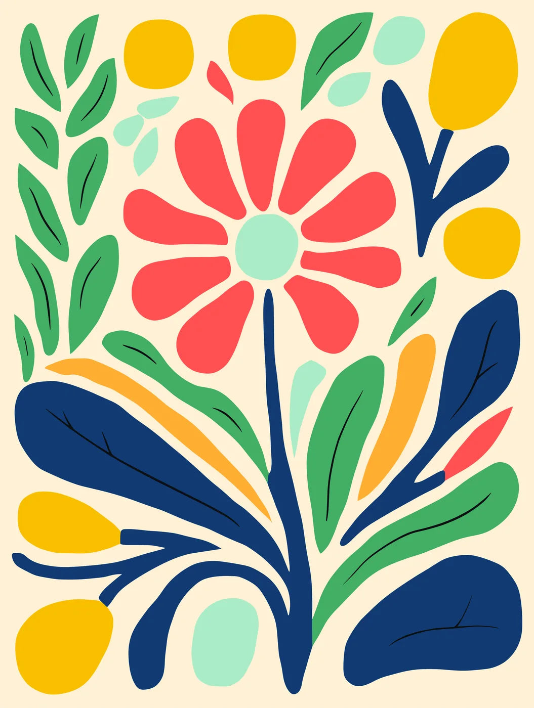 Flower Botanical No. 84